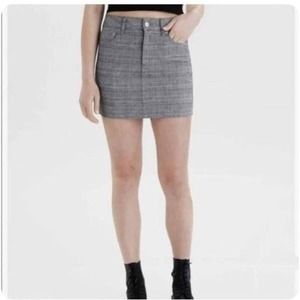 American Eagle NWT American Eagle High Rise Mini Skirt Plaid Houndstooth
